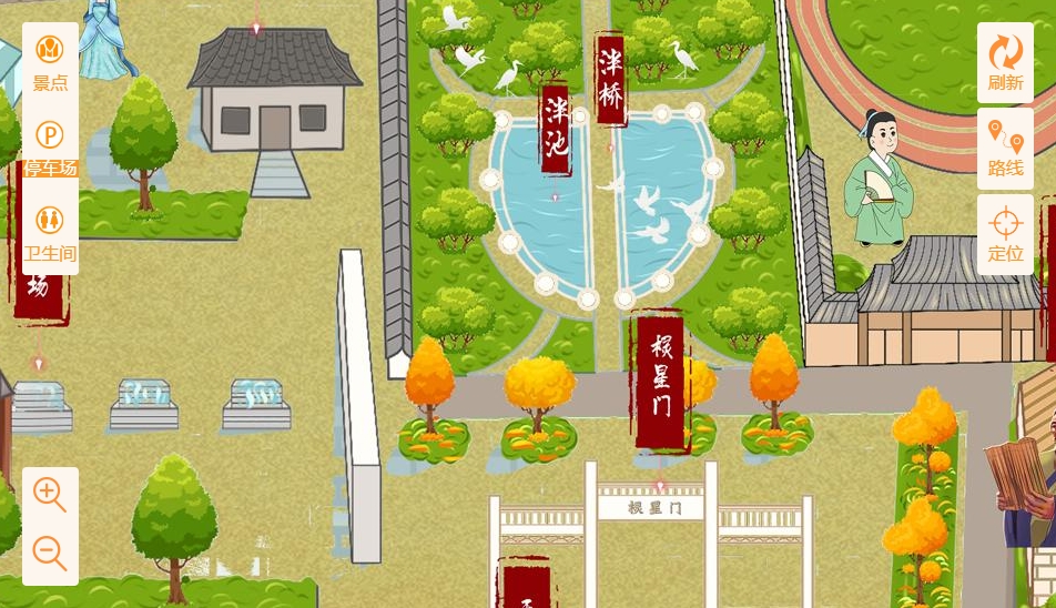 嘉兴手绘地图景区语音讲解导览系统：智慧景区建设的基石